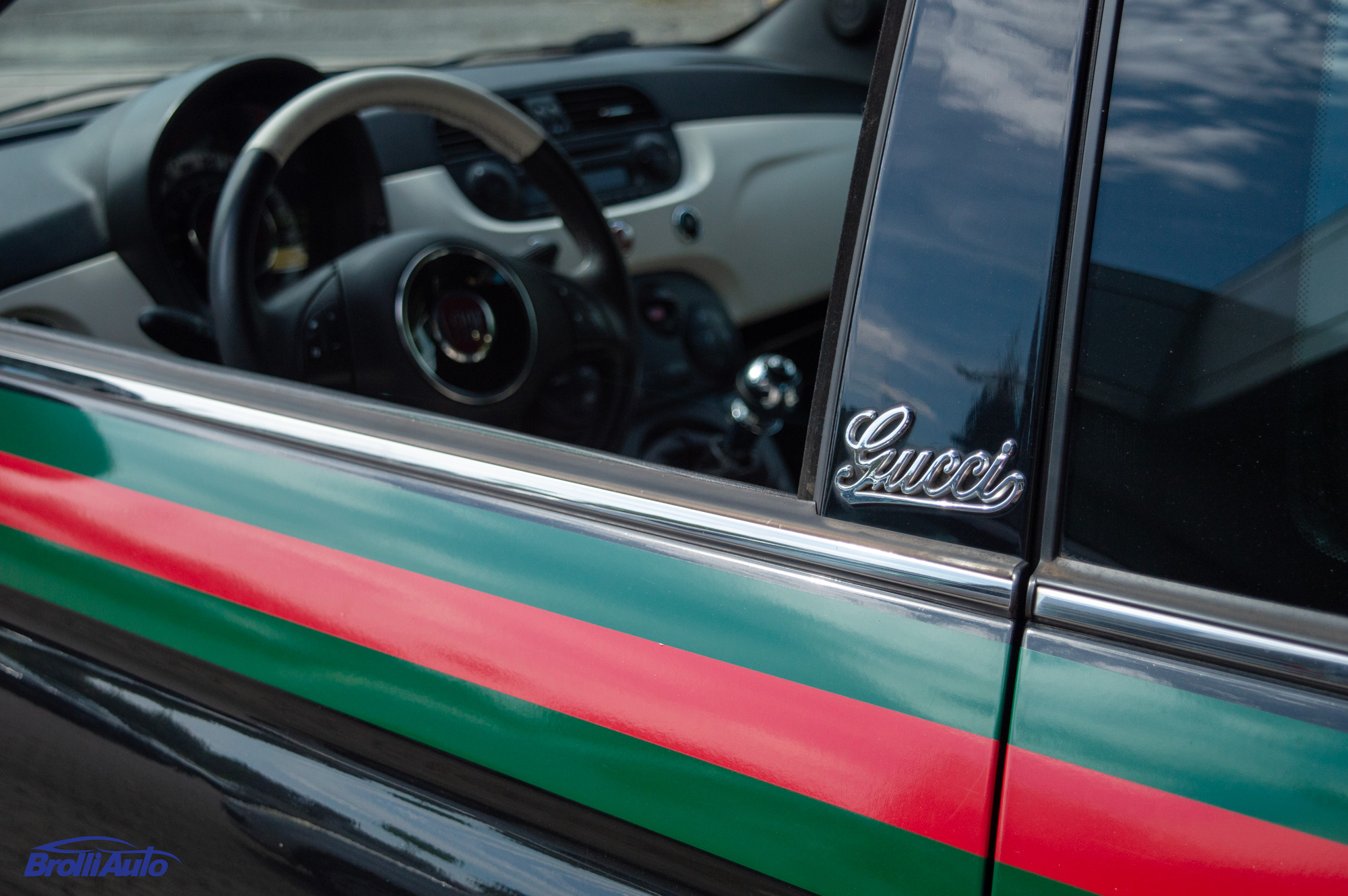 Fiat 500 1242cc Benzina edizione Gucci - immagine 24