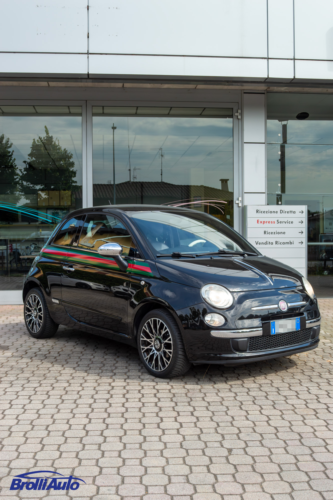 Fiat 500 1242cc Benzina edizione Gucci - immagine 5